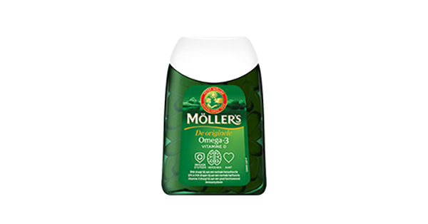 Möller’s Omega-3 Capsules duurzame verpakkingen van 100% gerecycled plastic!