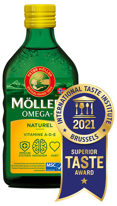 Möller's Omega-3 Naturel met Superior Taste Award