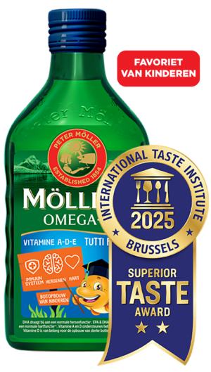 Möller's Omega-3 Tutti Frutti smaak met Taste Award 2025