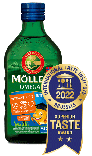 Möller's Omega-3 Tutti Frutti met Superior Taste Award