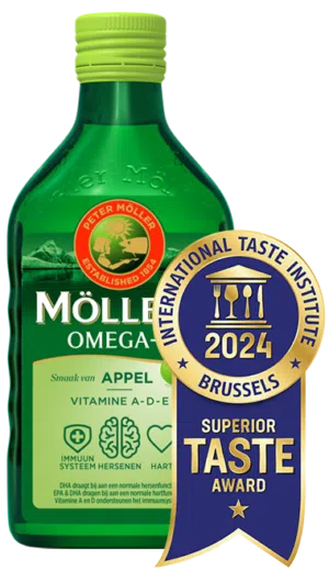 Möller's Omega-3 Levertraan Appel - 250ml