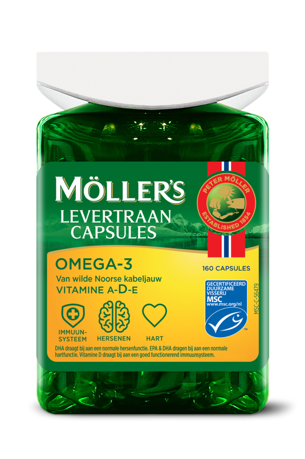 Möller's Omega-3 Levertraancapsules