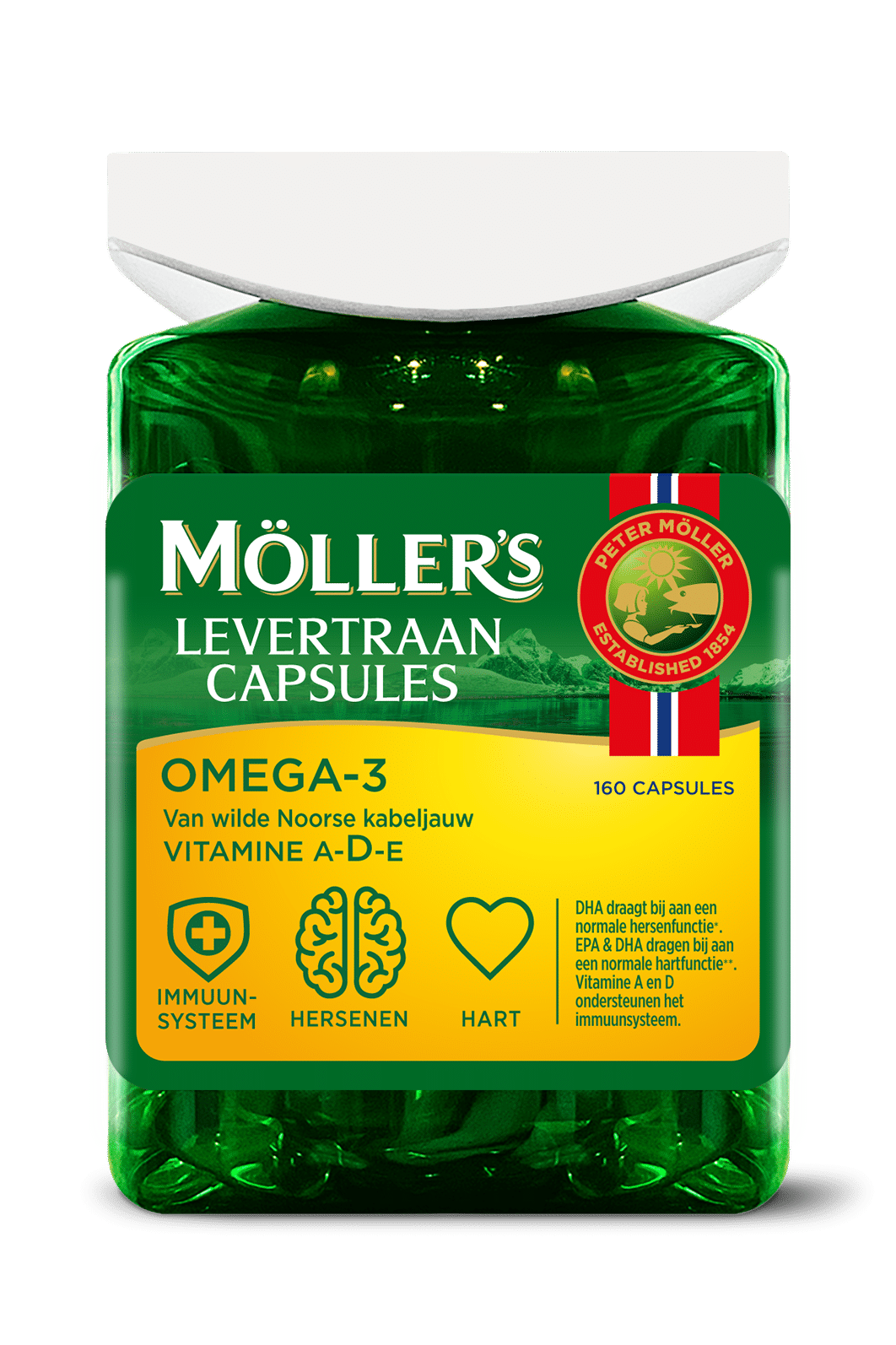 Möller's Omega-3 Cod Liver Oil Capsules