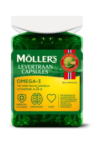 Möller's Omega-3 Levertraancapsules