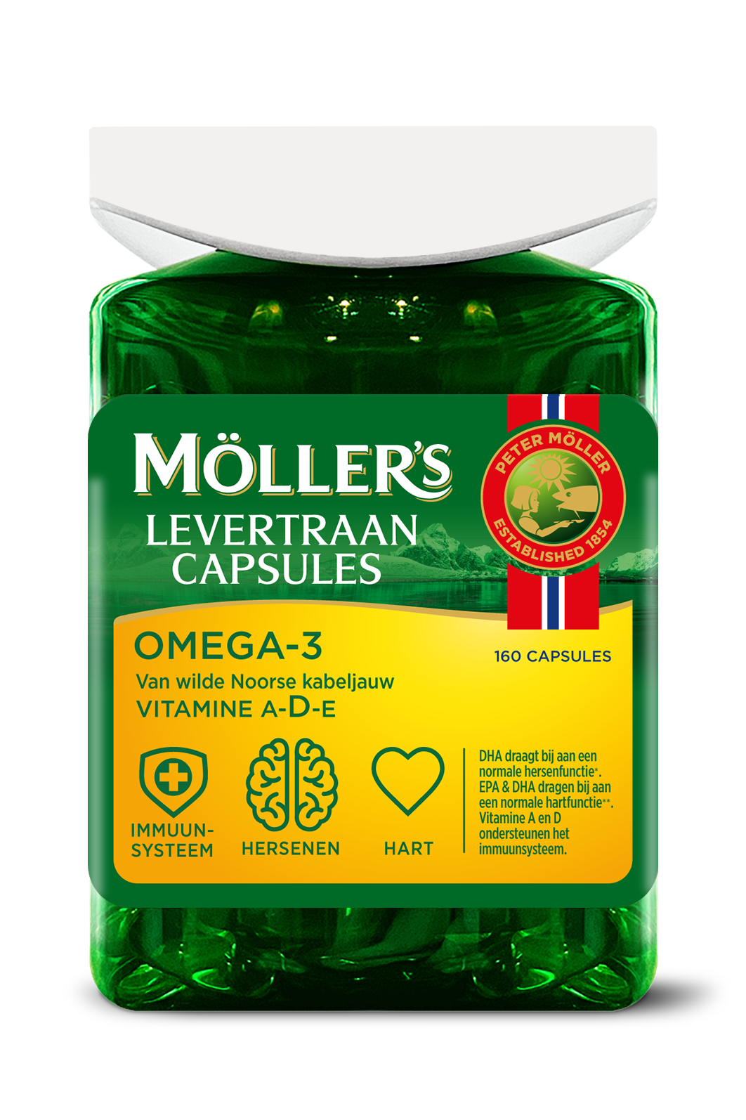Möller's Omega-3 Levertraancapsules