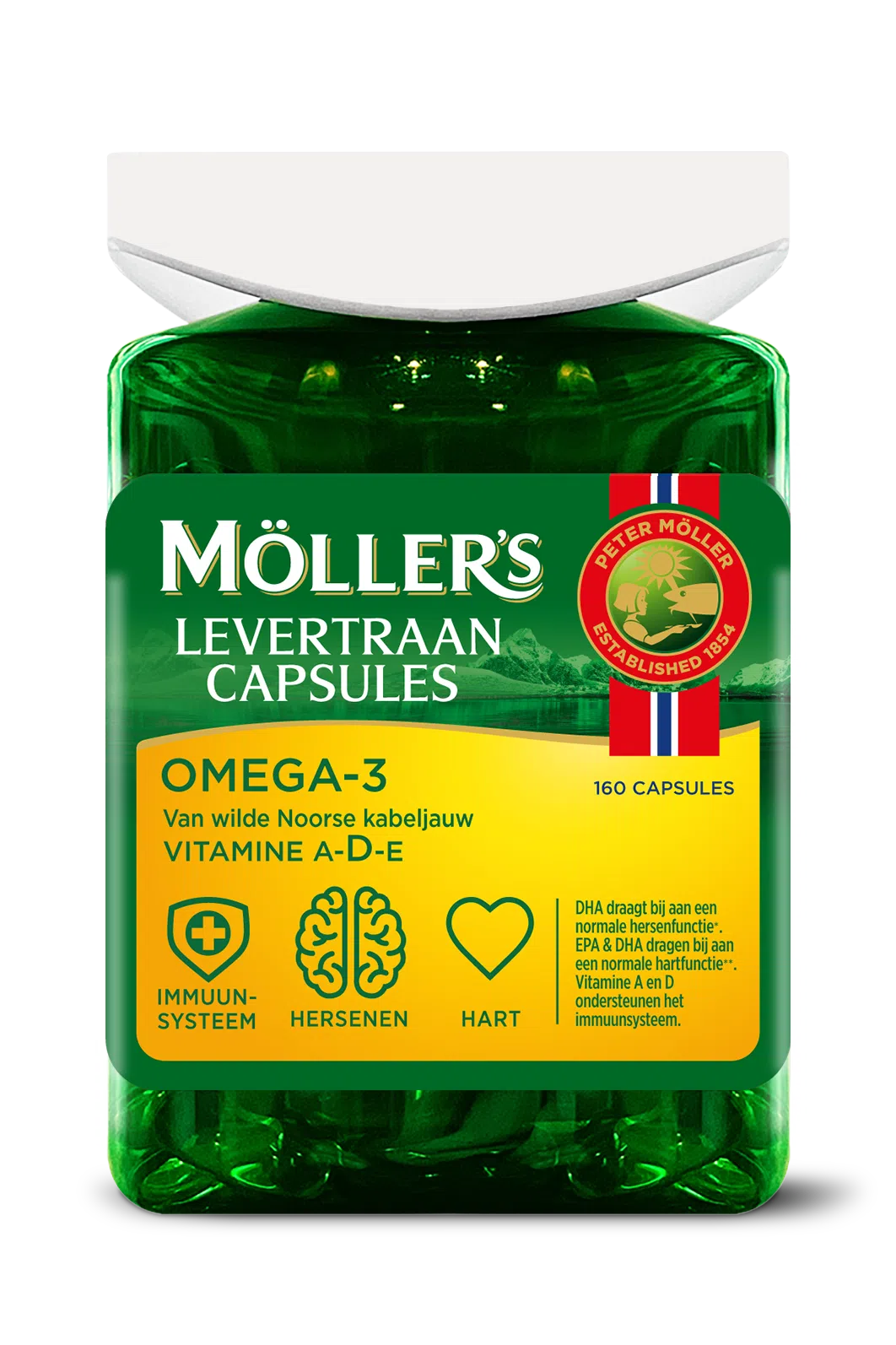 Möller's Omega-3 Levertraancapsules