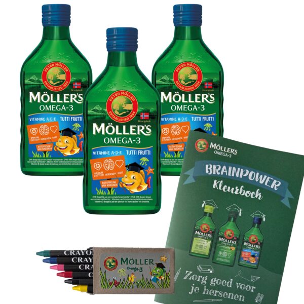 Möller's Omega-3 Back To School Voordeelpakket