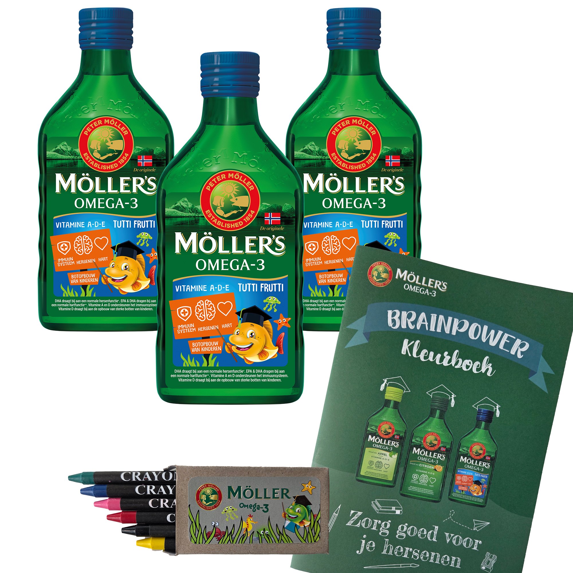 Möller's Omega-3 Back To School Voordeelpakket